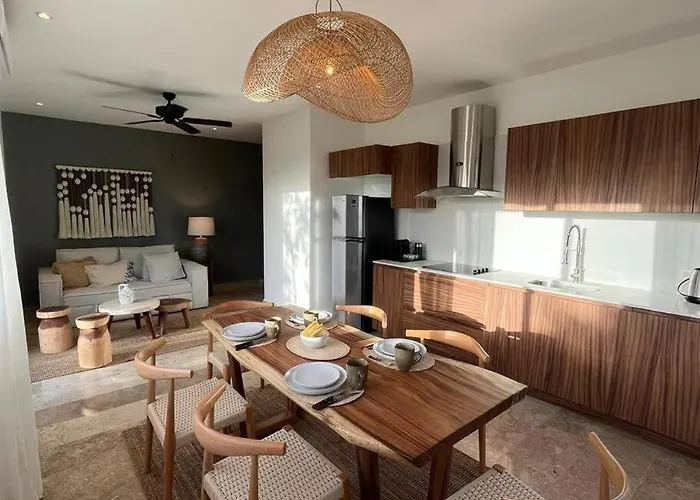 Apartamento De Lujo 2 Dormitorios Con Balcon Aldea Zama Tulum
